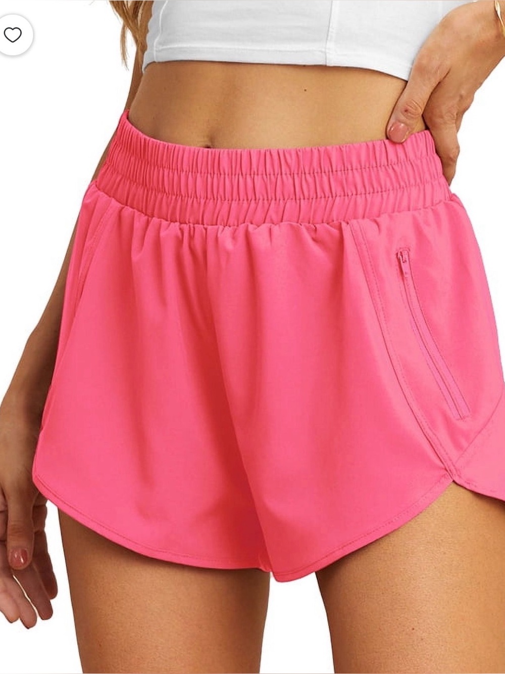 NWT Cueply Women's Running Shorts High Waisted Athletic Shorts